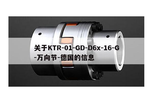关于KTR-01-GD-D6x-16-G-万向节-德国的信息